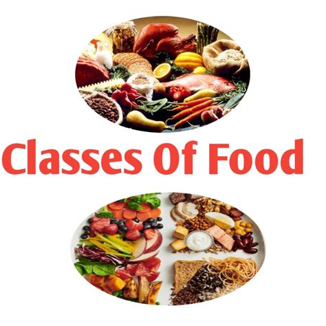 Six Classes Of Food Functions Sources And Examples Public Health