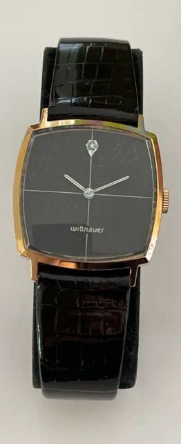 vintage longines wittnauer watch 17 jewels 8k 1 wittnauer black dial watch class 146 15 picclick
