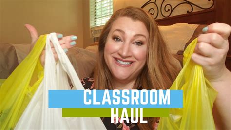 Classroom Shopping Haul Special Education Teacher Summer Edition Youtube