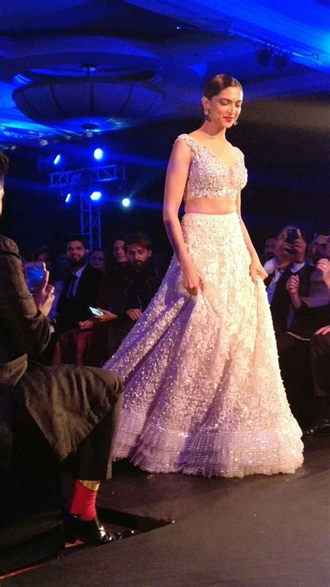 Deepika Padukone For Ramp Walk Of The Mijwan Fashion Show Bridal