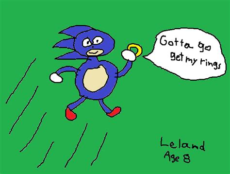 Lelands Really Good Sonic Drawing Sanic Hegehog Know Your Meme