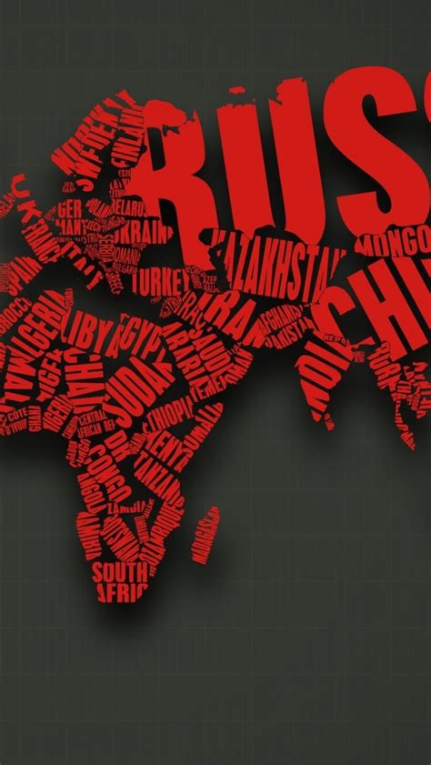 Map Typography Iphone Wallpapers Free Download