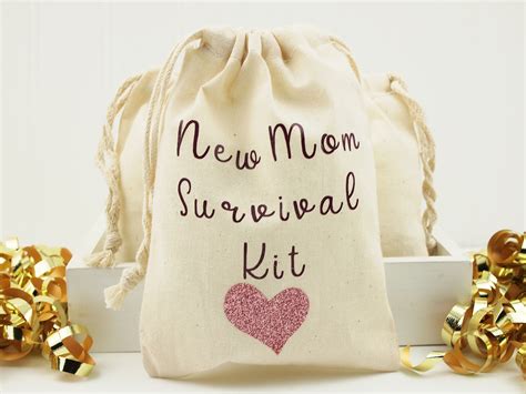 New Mom Survival Kit - New Mom Gift Bag - New Mom Gift - New Mom Bag 
