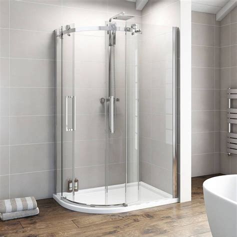 Daanis 1200 X 700 Offset Quadrant Shower Enclosure And Tray