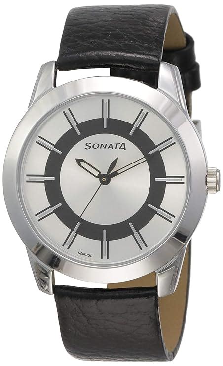 Buy Sonata Analog Silver White Dial Men S Watch Nm Sl Nn Sl At Amazon In
