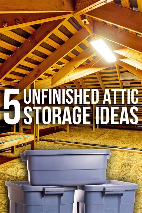 7 Attic Storage Ideas Budget Dumpster