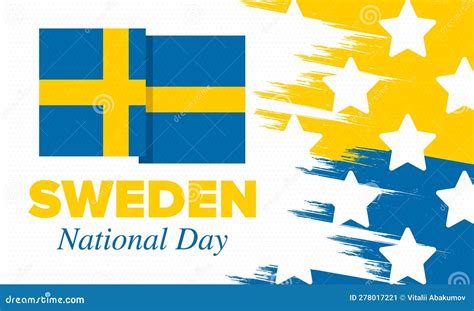 Sweden National Day Celebrated On June In Sweden National Holiday Of Freedom Swedish Flag