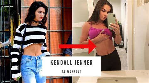 TRYING KENDALL JENNERS AB WORKOUT YouTube