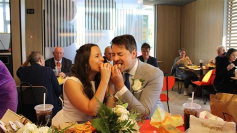 German Couple Celebrates Marriage With A Mcdonalds Feast In Croswell
