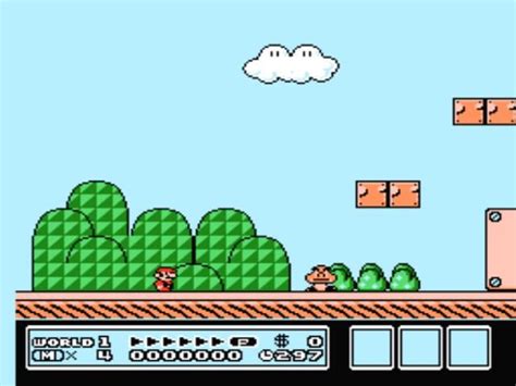 screenshot of super mario bros 3 nes 1988 mobygames