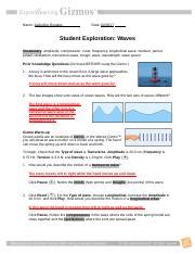 • on the landscape tab, c lick on the woman's right arm to choose the human skin sample. WavesGizmo - Name Jackeline Rosales Date 02\/0217 Student ...