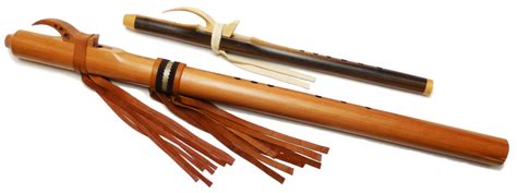 Brown Wooden Bamboo Flute Png Png Mart
