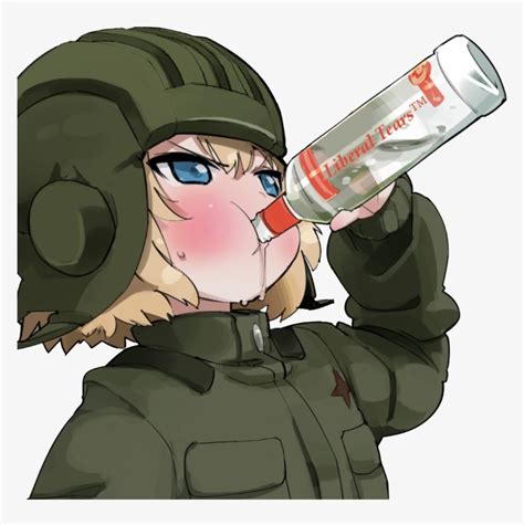 Liberal Tears Anime Girls Drinking Alcohol Transparent