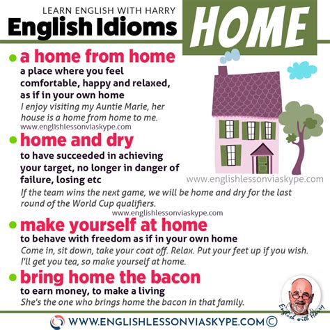 English Idioms about Home • Learn English with Harry 👴