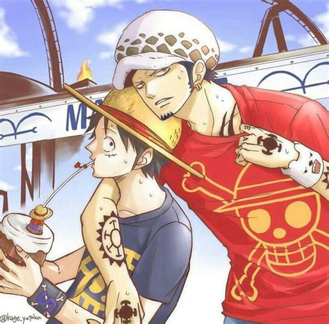 Luffy And Law Anime One Piece One Piece
