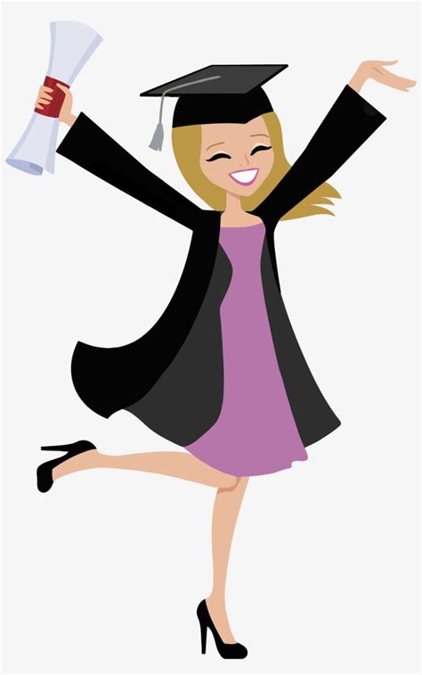 Download Escola And Formatura Girl Graduating Clipart Transparent Png