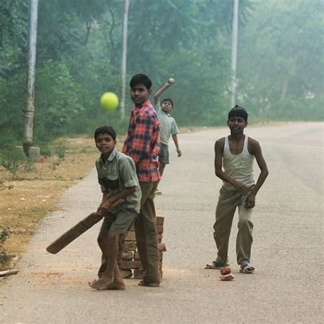 Playing Cricket With The Kids In Indian Streets Kids Around The World