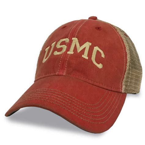 Usmc Arch Trucker Hat Usmc Marine Corps Hats Trucker Hat