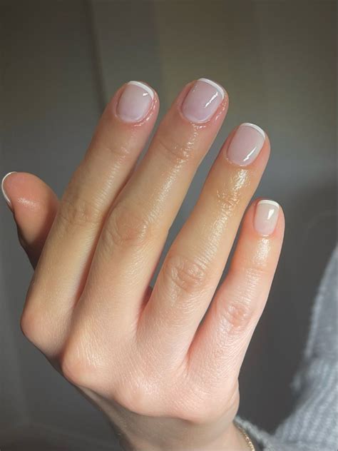 French Manicure In 2023 Gel Nails French Nails Natural Nails Manicure
