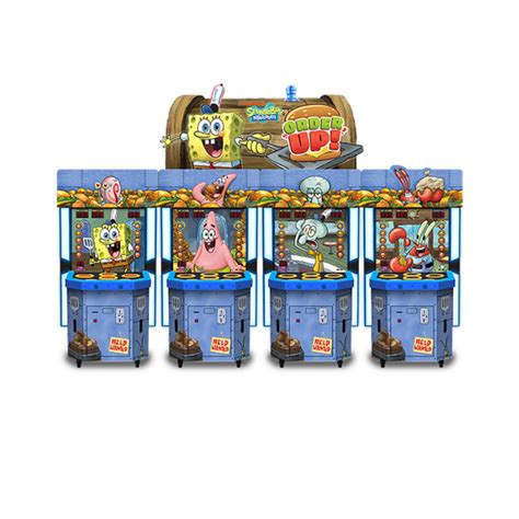 Spongebob Order Up Arcade Redemption Game Room Guys