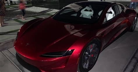 Next Generation Tesla Roadster Turns Heads At Tesla Delivery Center
