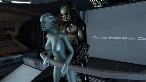 Rule 34 3d Asari Crossover Mass Effect Predator Predator Franchise Sex Shiala Yautja 3030248