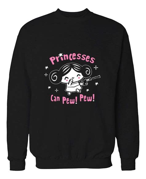 Buzo Princesses Can Pew Pew Memoestampados Memo Estampados