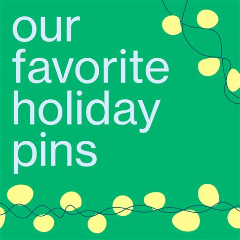 Holiday Pins Favorite Holiday Graphic Design Novelty Quick House