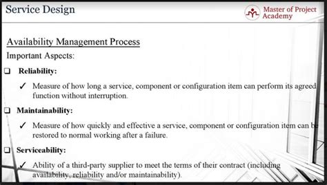 Itil Availability Management Process 3 Key Aspects You Need To Know