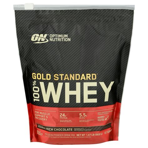 Save On On Optimum Gold Standard Whey Protein Powder Double Rich