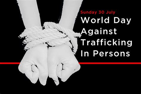 world day against trafficking in persons domino foundation
