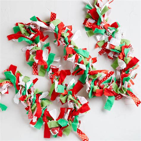Fabric Holiday Garland Party Supplies Paper And Party Supplies
