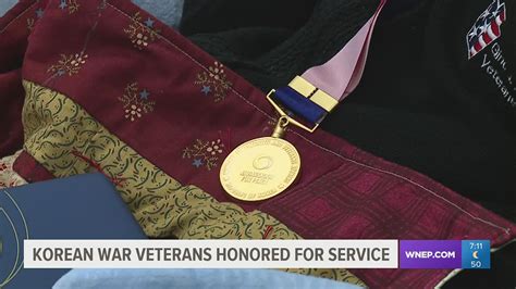 Korean War Vets Honored In Scranton