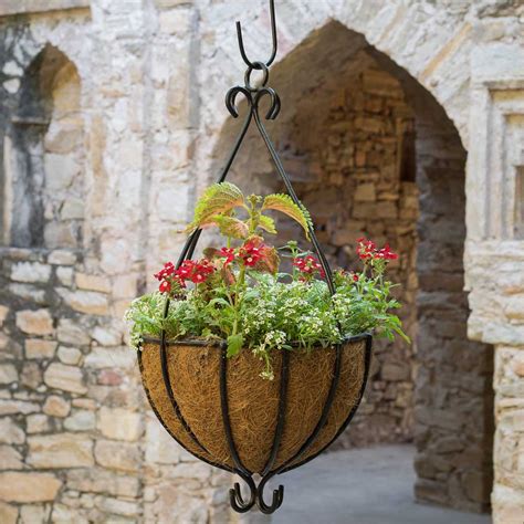 Spanish Hanging Planter Basket For Balcony Plants Earthgarden