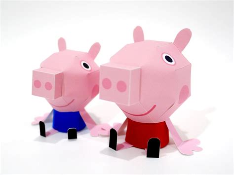 Paper Toys Peppa Pig Paper Toy Car