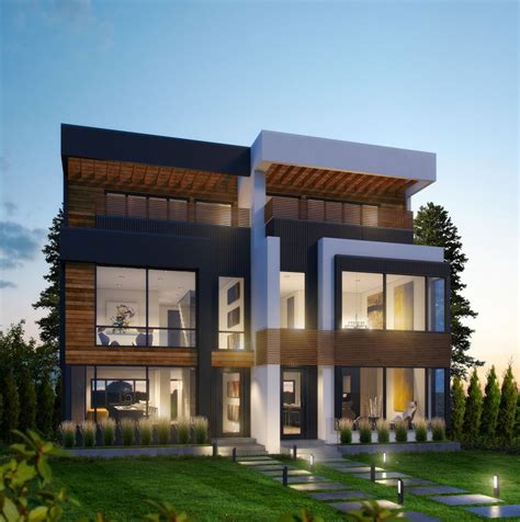 It can be accommodated on smaller or more constrained sites. Pin on Contemporary Duplexes and Townhomes
