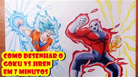 Como Desenhar O Goku Vs Jiren YouTube