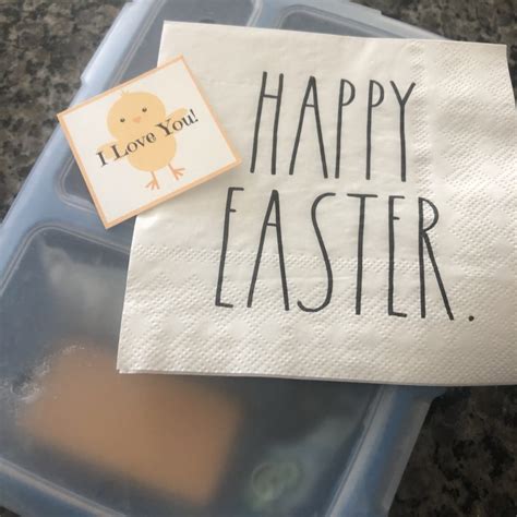 Printable Easter Lunch Box Notes Leah With Love