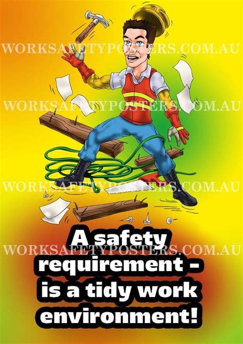 Retro Safety Posters Workplace