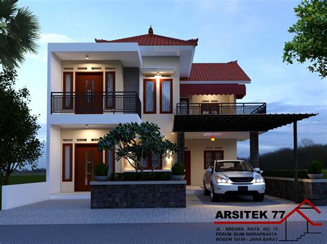 Desain tipe rumah minimalis kian berkembang seiring berjalannya waktu. Desain Rumah Arsitek 77 - Jasa Arsitek Murah dan Bangun ...