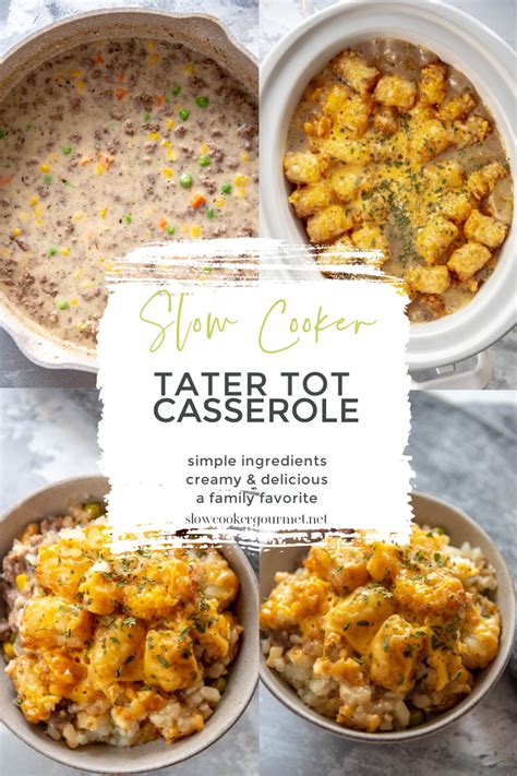 Not to mention, it's a tater tot casserole with veggies. Ready to ditch the canned soup and make a simple, easy and ...