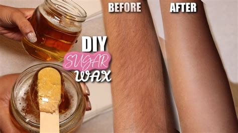 how to make your own diy sugar wax at home youtube
