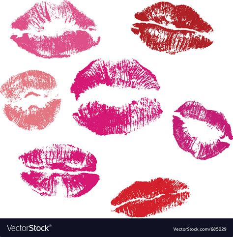 kissing lips free printable