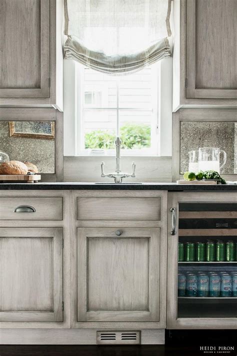 Whitewashed Kitchen Cabinets Greenvirals Style Grey Kitchen Designs