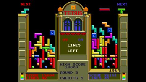 Arcade Gameplay Tetris Youtube