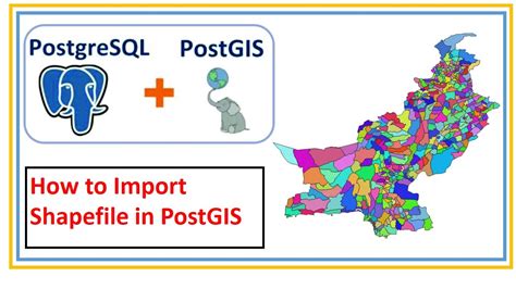 How To Import Shapefile In PostGIS PostgreSQL YouTube
