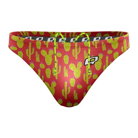 Prickly Waterpolo Brief Water Polo Workout Wear High Waisted Pants
