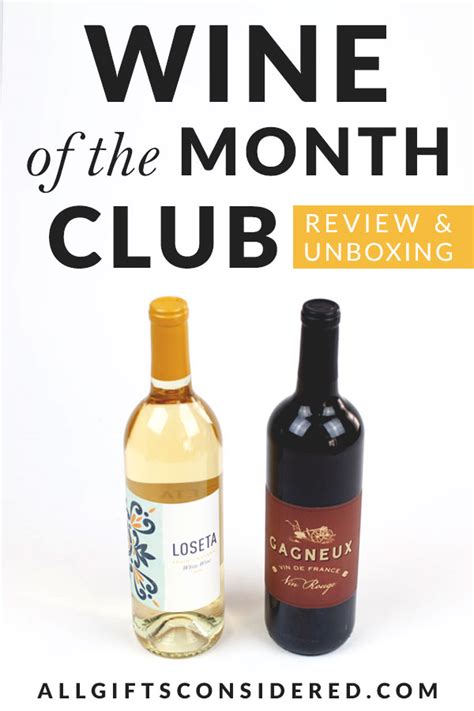 Wine Of The Month Club Photos