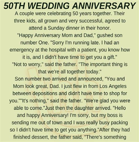 50th wedding anniversary funny story humor funny jokes funny 50th anniversary