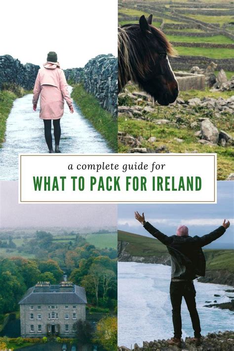 Ultimate Guide For What To Pack For Ireland Men And Women Ireland